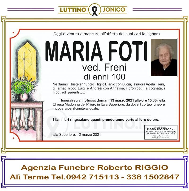 Maria  Foti 